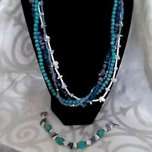Necklace and bracelet